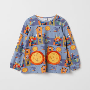 Sun Pocket Scandi Kids Top from the Polarn O. Pyret kidswear collection. The best ethical kids clothes