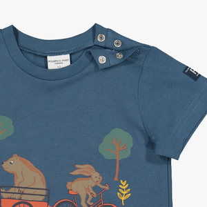 Organic Kids T-Shirt Bear Print