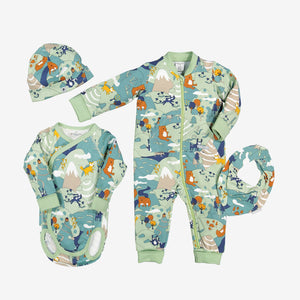 Nordic Forest Baby Romper