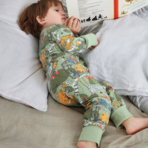 Treehouse Print Kids Sleepsuit