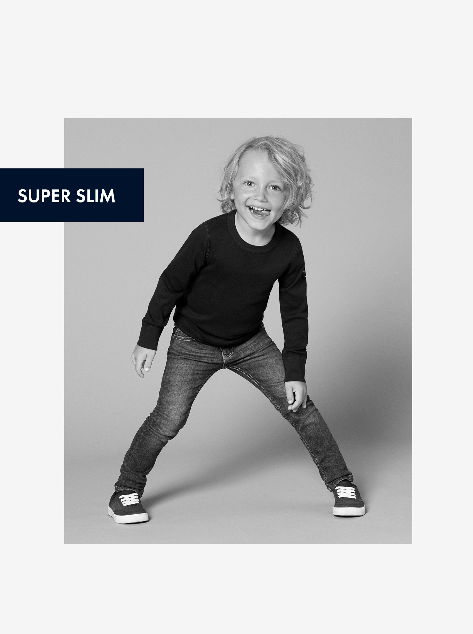 Super Slim Stretch Fit Kids Jeans
