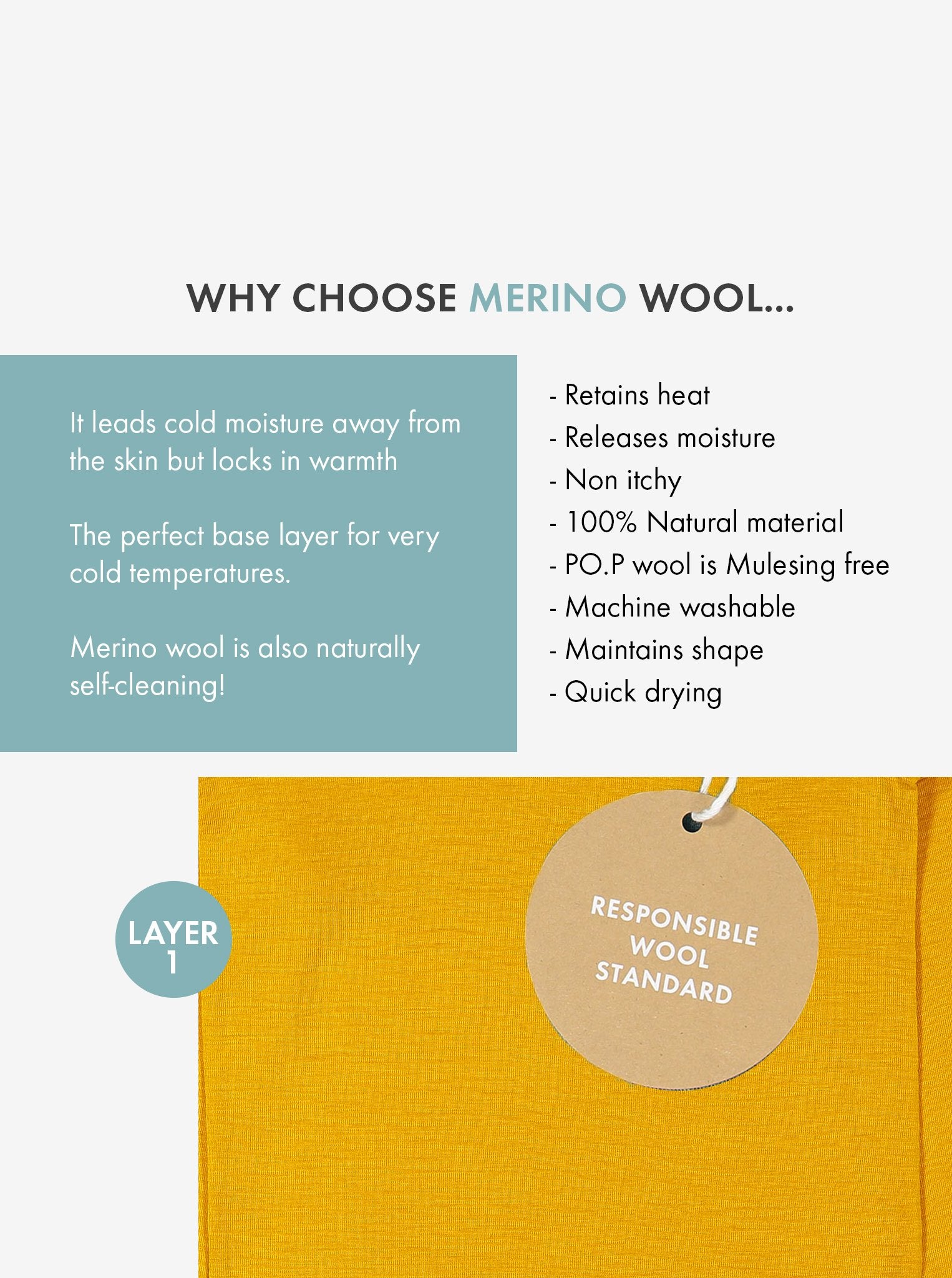 Why chose merino wool? 