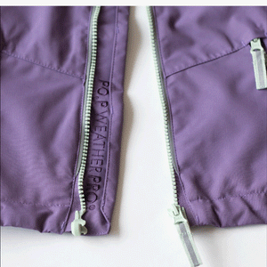 Waterproof Kids Shell Jacket with Magnetic Zip