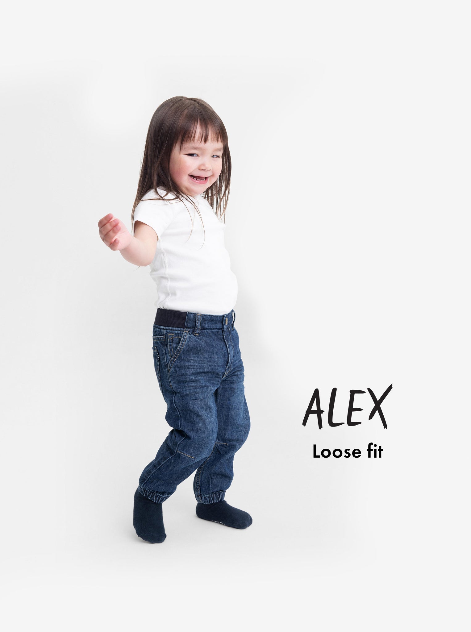 ALEX - Loose Fit Kids Jeans