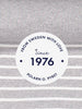  PO.P 1976 logo in grey and white