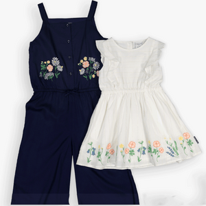 Floral Embroidered Jumpsuit